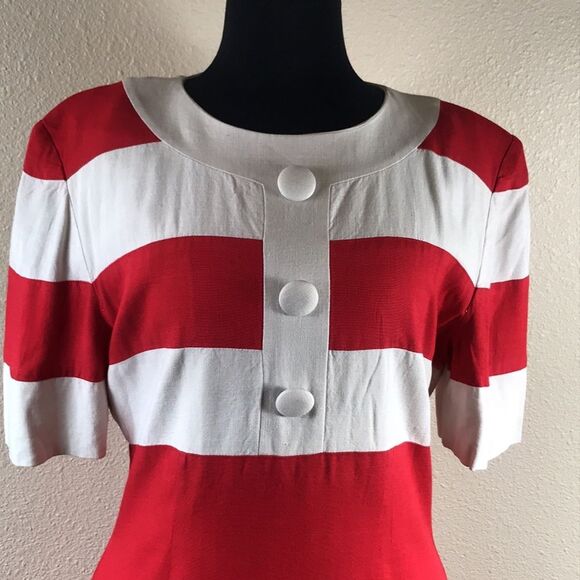 OBERON VINTAGE WOMEN DRESS M/L - Picture 3 of 14